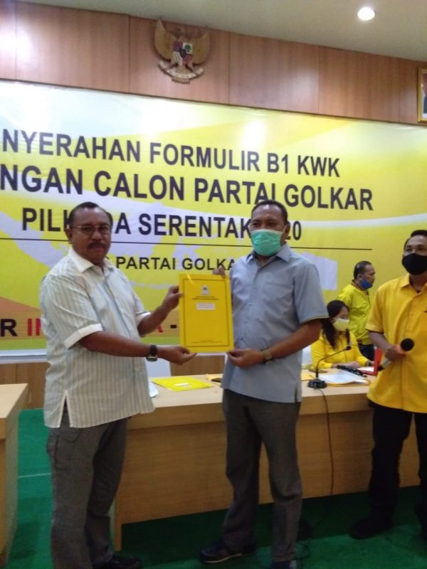 B1KWK Partai Golkar Resmi Diserahkan Ke Usman-Bassam | LIPUTAN-MALUT.com