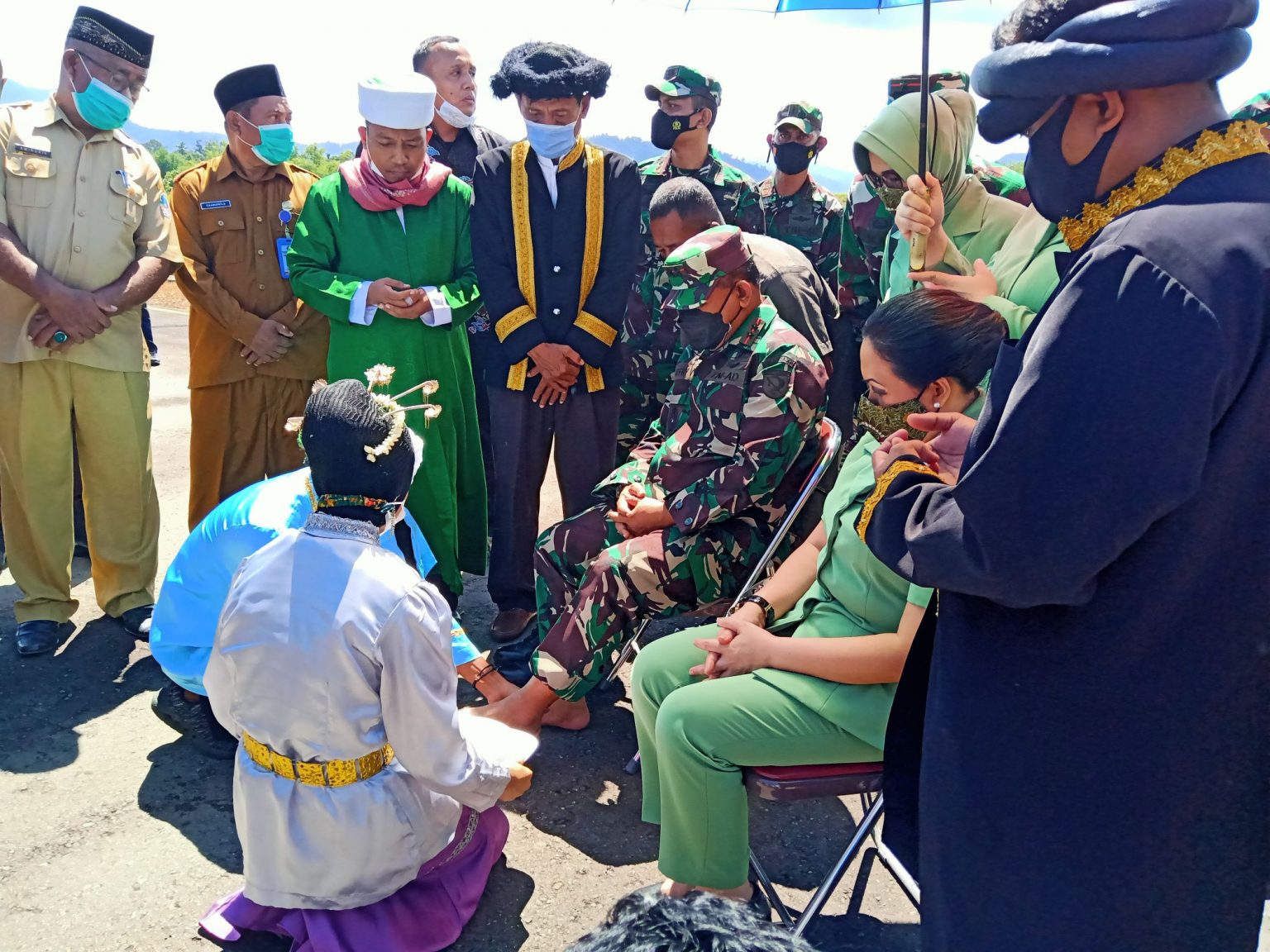 Pastikan Objek Vital Nasional Pangdam Xvi Pattimura Maluku Kunjungi